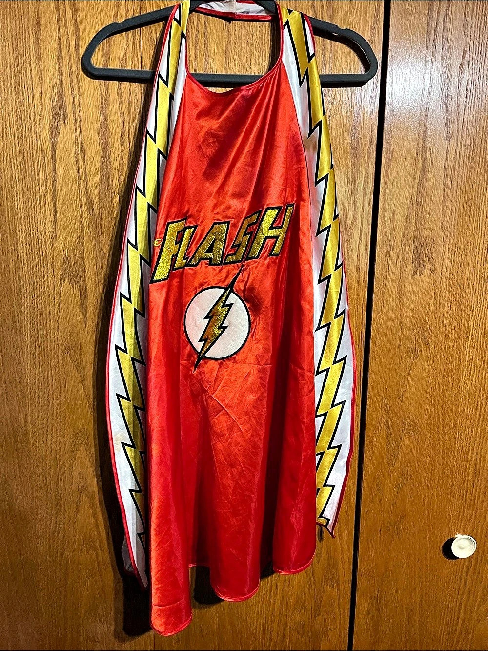 The Flash Superhero Mini Dress in Red & Yellow